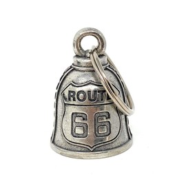 Bravo Bells Route 66 Bell - Biker Bell Accessory or Key Chain for Good Luck on The Road