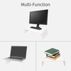 Acrylic Monitor Stand Riser Universal Computer Desktop Ergonomic Laptop Stand