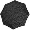 Knirps A.200 Medium Duomatic 2Dance Pocket Umbrella - Black