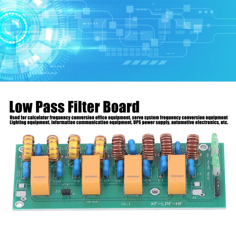 Low Pass Filter Short Wave Power Supply Filtering Board Module