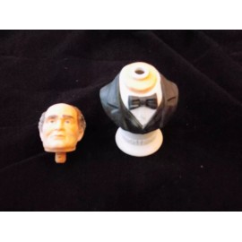 1970's Ski Country Decanter P.T. Barnum Circus Bust 5" New