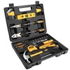 DEKOPRO 65 Pieces Tool Set General Household Hand Tool Kit