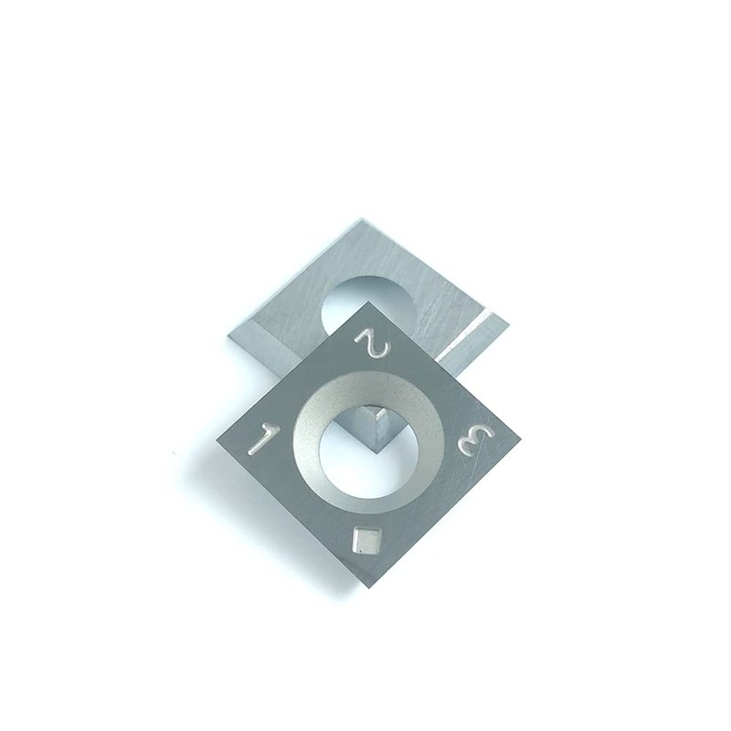 CDBP 14mm Carbide Inserts Cutters Replacement Square Straight for Woodworking