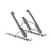 AISENS LPS1M-099 Adjustable Desktop Stand for Laptop/Tablet - Silver