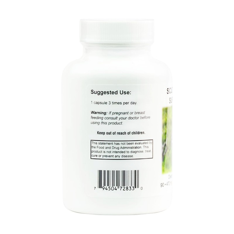 Supreme Nutrition Scutellaria Supreme, 90 Pure Chinese Skullcap Root Vegetarian