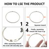 Landrain Pack of 2 Large Key Rings 150 mm Key