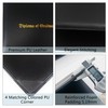 GraduatePro PU Leather 8.5x11 Certificate Cover Imprinted Diploma of Graduation