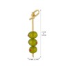 Madison Tyler Olive Dangle Earrings | Gold Plated Zinc Fruit