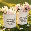 2 Pcs White Large Wedding Baskets with Handles 15.75 Inch