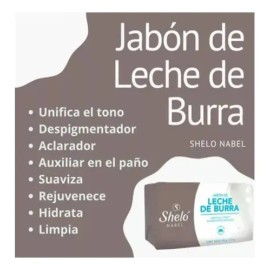2 Kit Crema & Jabón Leche De Burra Aclara & Unifica Tonopiel