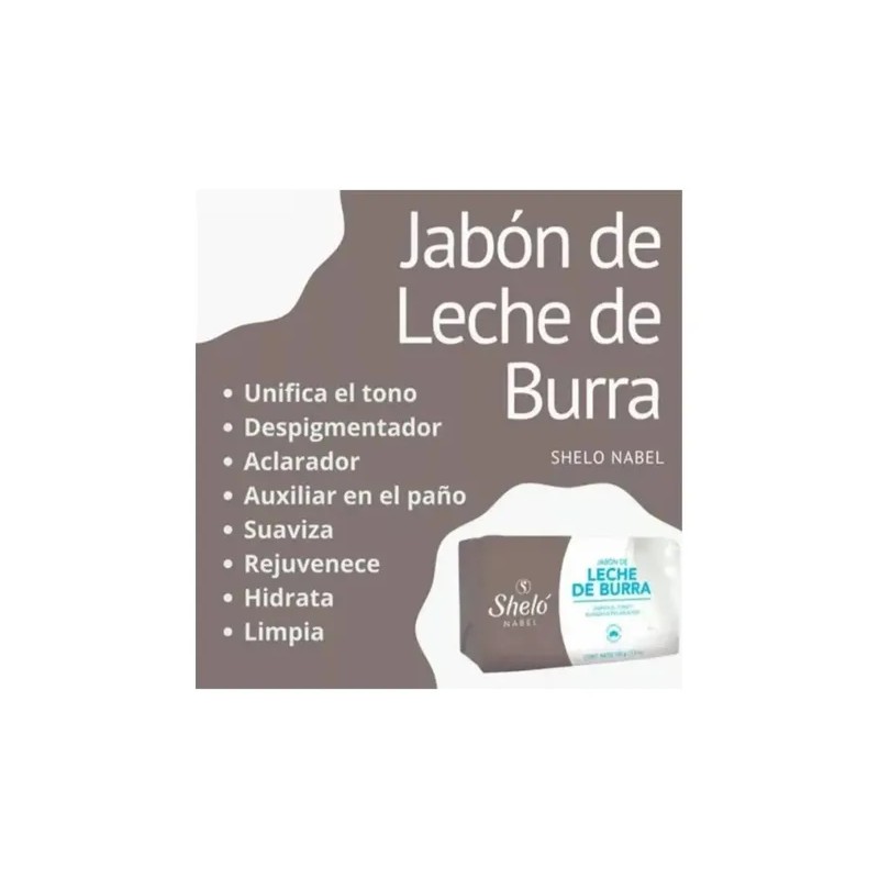 2 Kit Crema & Jabón Leche De Burra Aclara &