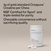 Momentous Creatina Masticable - Creapure Monohidrato