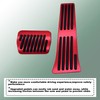 Rxmgf Brake Foot Pedal Gas Accelerator Pedal Cover Compatible with