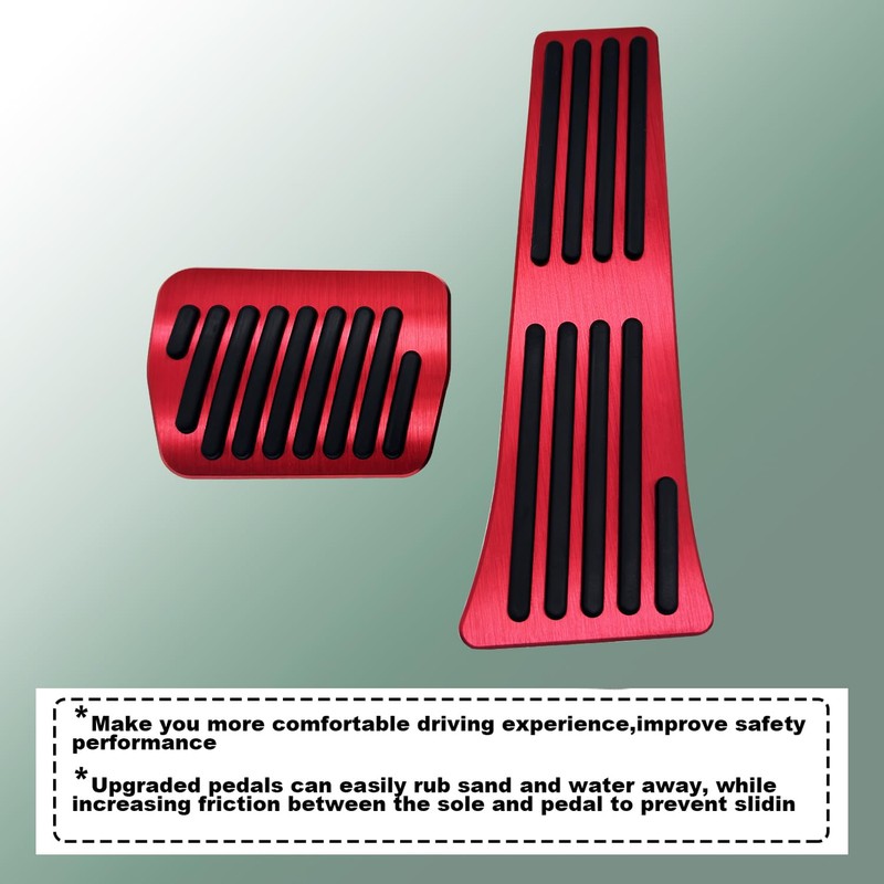 Rxmgf Brake Foot Pedal Gas Accelerator Pedal Cover Compatible with