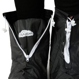 DryKeepers Waterproof Shoe Covers Non Slip Reusable Rain Shoe Protectors Ideal for Outdoor Walking Cycling Hiking Festival Motorcycling etc (SIZE XL)