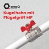 zencQ Ball Valve with Screw Connection 3/4 Inch MF, PN40