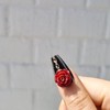 Chain Rose Handmade Nail Tips - Natural / 체인 로즈