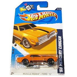 Hot Wheels Muscle Mania Ford '12 '68 Mercury Cougar