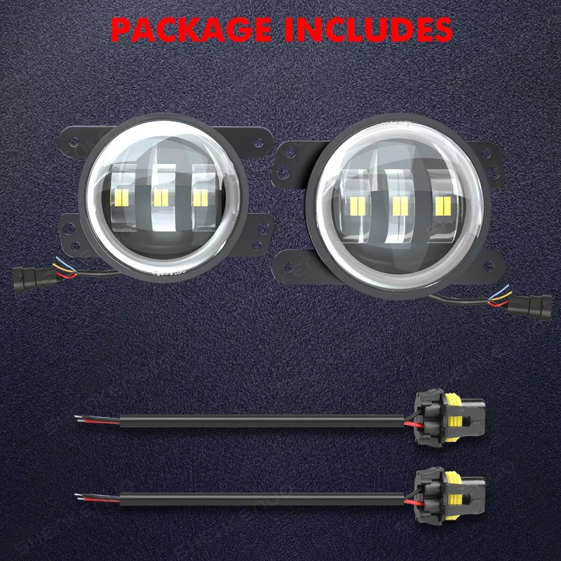 SHENKENUO For 1994-2001 Dodge RAM 1500 2500 3500 4" LED