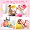 3 Pcs 16 Inch Face Emoticon Cushion Stuffed Plush Pillow,