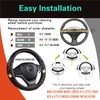 PINCTROT Steering Wheel Cover Great Grip with 3D Honeycomb Anti-Slip