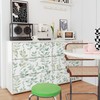 MelunMer Modern Leaf Peel and Stick Wallpaper Boho Green Contact