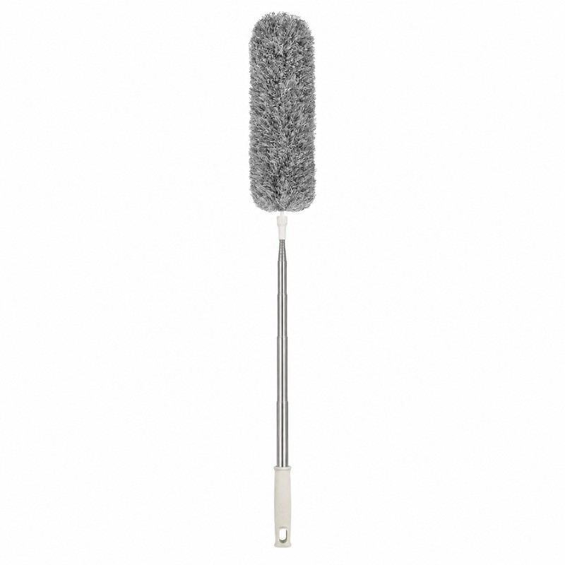 Extendable Microfiber Duster for High Cleaning – 60.63-Inch Bendable Washable