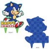 Decoración para tartas de cumpleaños de Sonic Gamer