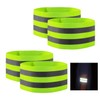 GeekerChip Pack of 4 Reflective Bands, Universal Double Reflective Bands,