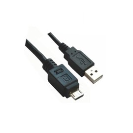 Astrotek USB 2.0 Type A Male to Micro USB B Male, Black, 3 Meter