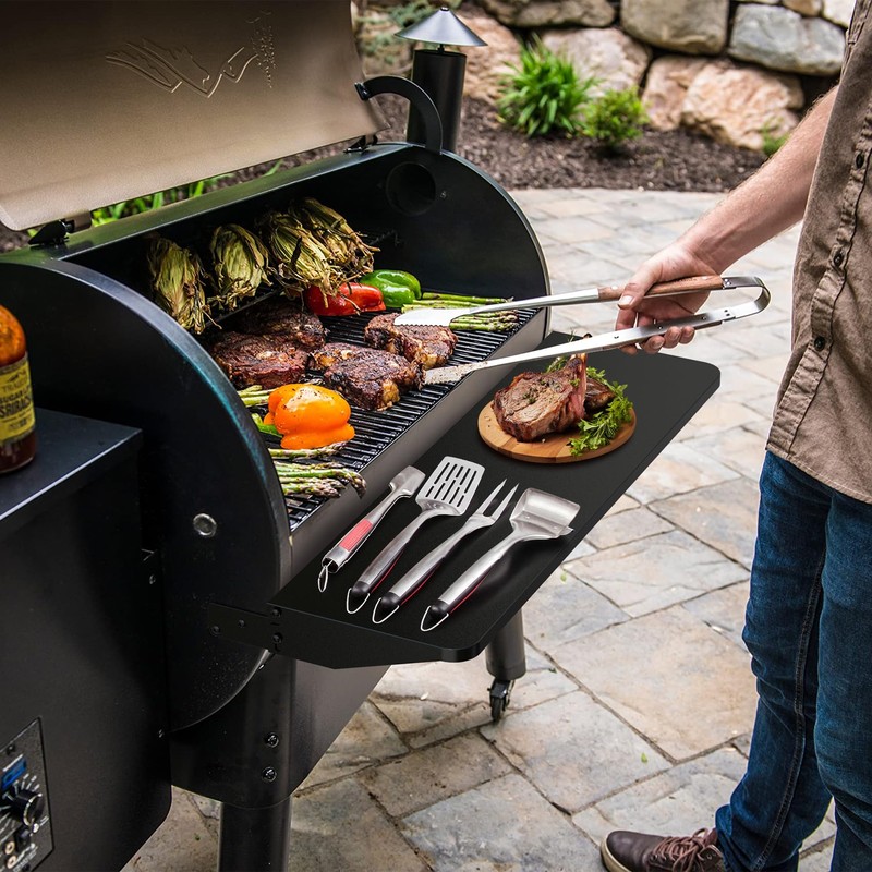 Stanbroil Folding Front Shelf for Traeger Pro Series 34 Pellet