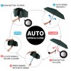 Anntrue Windproof Travel Umbrella, Auto Open Close Lightweight Compact Portable