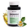Rhodiola Rosea 90 Cápsulas, Adaptógeno para 1.5 Meses Nootropico Homodeus