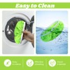 4-Pack Microfiber Mop Pads Compatible with Swiffer Sweeper, Reusable Mop