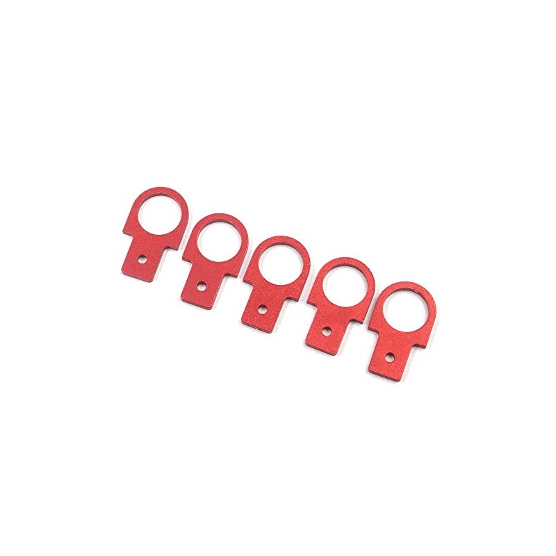 Yeah Racing YA-0621RD 1/10 Scale Accessory Car Tow Hook (5Pcs)