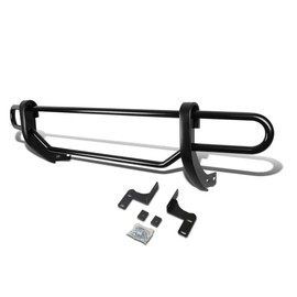 Auto Dynasty Stainless Steel Double Bar Rear Bumper Guard Compatible with Honda Pilot 09-15