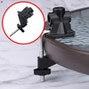 CHENJIN Metal Desk Lamp Mount Stand Swing Arm Drafting Light