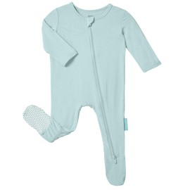 PurComfy Baby Zipper Footie Pajamas, Supersoft Bamboo Rayon Baby Footed Pjs Boy Girl 18-24 Month Coverall Sleepers