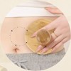 Hand-held Bamboo Massage Comb Round Wooden Scalp Massager Wooden Hair