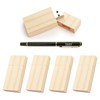Yaxiny 5-Pack 8GB USB Flash Drive Ahorn Holz 2.0 USB