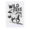 'Wild And Free' Temporary Tattoo - Water Resistant, Skin-Safe, Non-Toxic