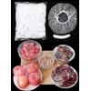300 Pcs Reusable Elastic Food Covers –Stretchable Bowl & Plate