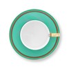 Pip Studio Cup & Saucer Chique | Pink-Green - 220