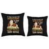 Hereford Smart People Cattle Beef Cow Livestock Farm Humor Throw