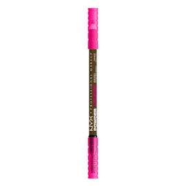 NYX PROFESSIONAL MAKEUP Powder Louder Eyebrow Pencil, Brow Pencil with Buildable Volume For Up To 12HR Wear, Vegan Formula - Taupe