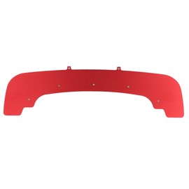 Aluminum Alloy RC Car Front Bumper Front Splitter for ARRMA 1/7 1/8 Series Remote Control Cars Red