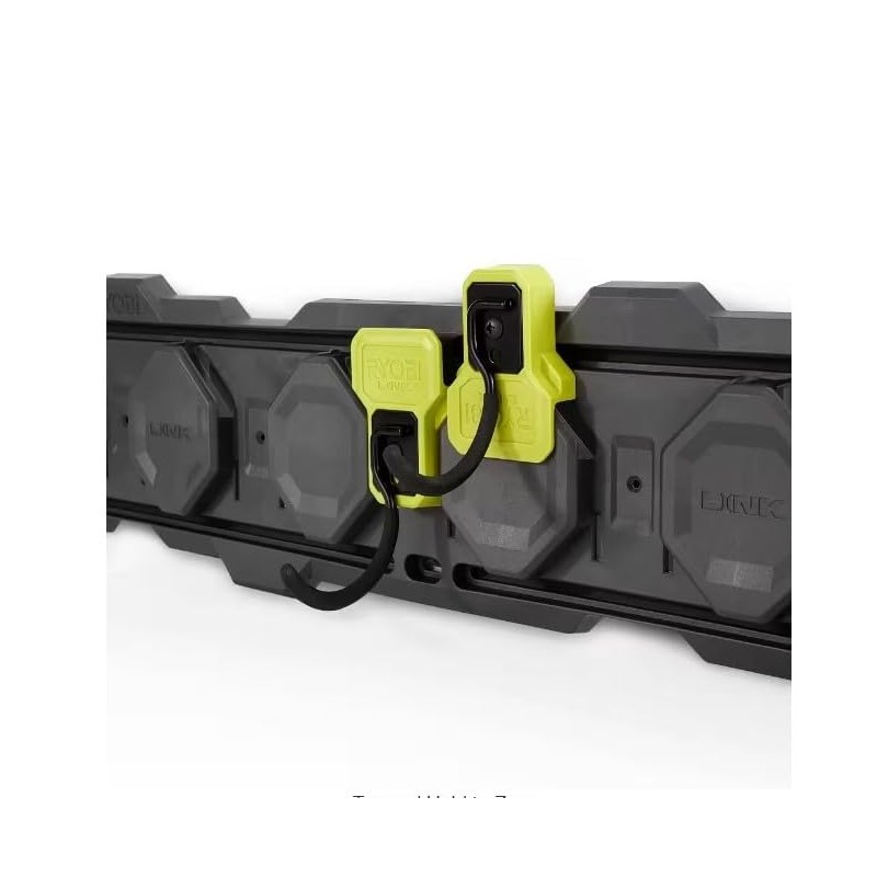 Ryobi Reversible J Hook Non-Slip Coating Steel Hook 15 lb.Weight