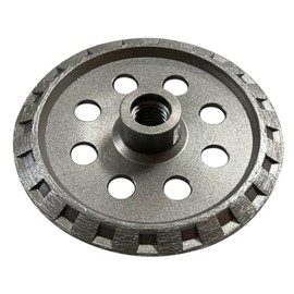 4.5" Crack Chaser Blade for Cured Concrete, Asphalt Repair or Joint Widen, Turbo Rim, 0.410" Width, 5/8"-11 Arbor