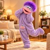 Monster Onesie Pajamas for Cozy Lounging – Thickened Fleece Jumpsuit