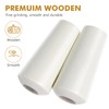 BESPORTBLE Wooden Bell Pendant 12Pcs - Versatile Wood Blind Pulls